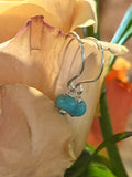 Turquoise and sterling silver earrings