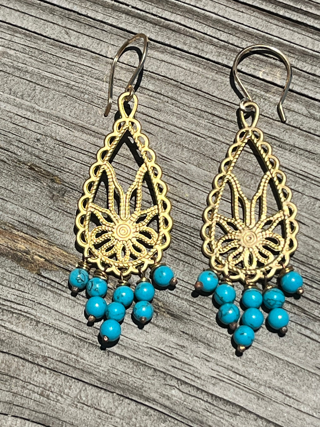 Turquoise earrings